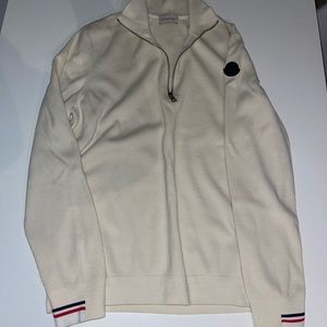 Moncler Quarter Zip Sweater